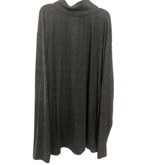 Game Time XXL Mens Full‎ Zip Jacket Gray Mock Neck Long Sleeve Athletic - Picture 3 of 3